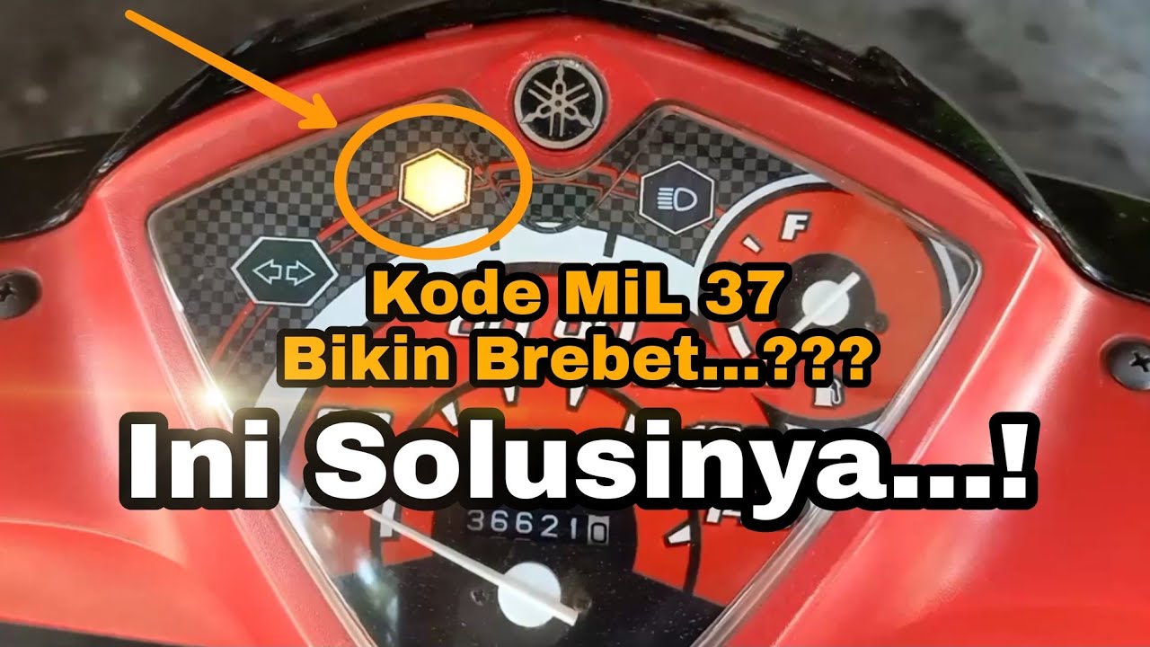 kode Mil 37 Mio Soul GT/Mio J/X Ride. ini penyebabnya..!!!