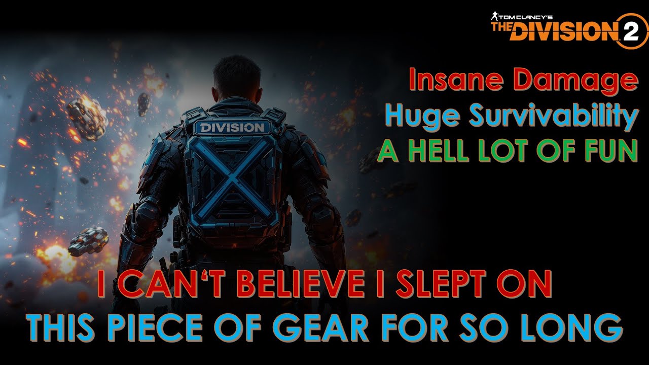 The Division 2 &ndash; Most Underrated Backpack? SOLO GODMODE Build & Gameplay