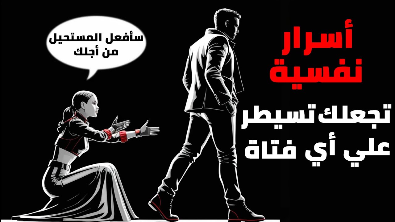 10 حيل نفسية تجعلها تلاحقك وتخاف خسارتك (علم النفس الأسود)