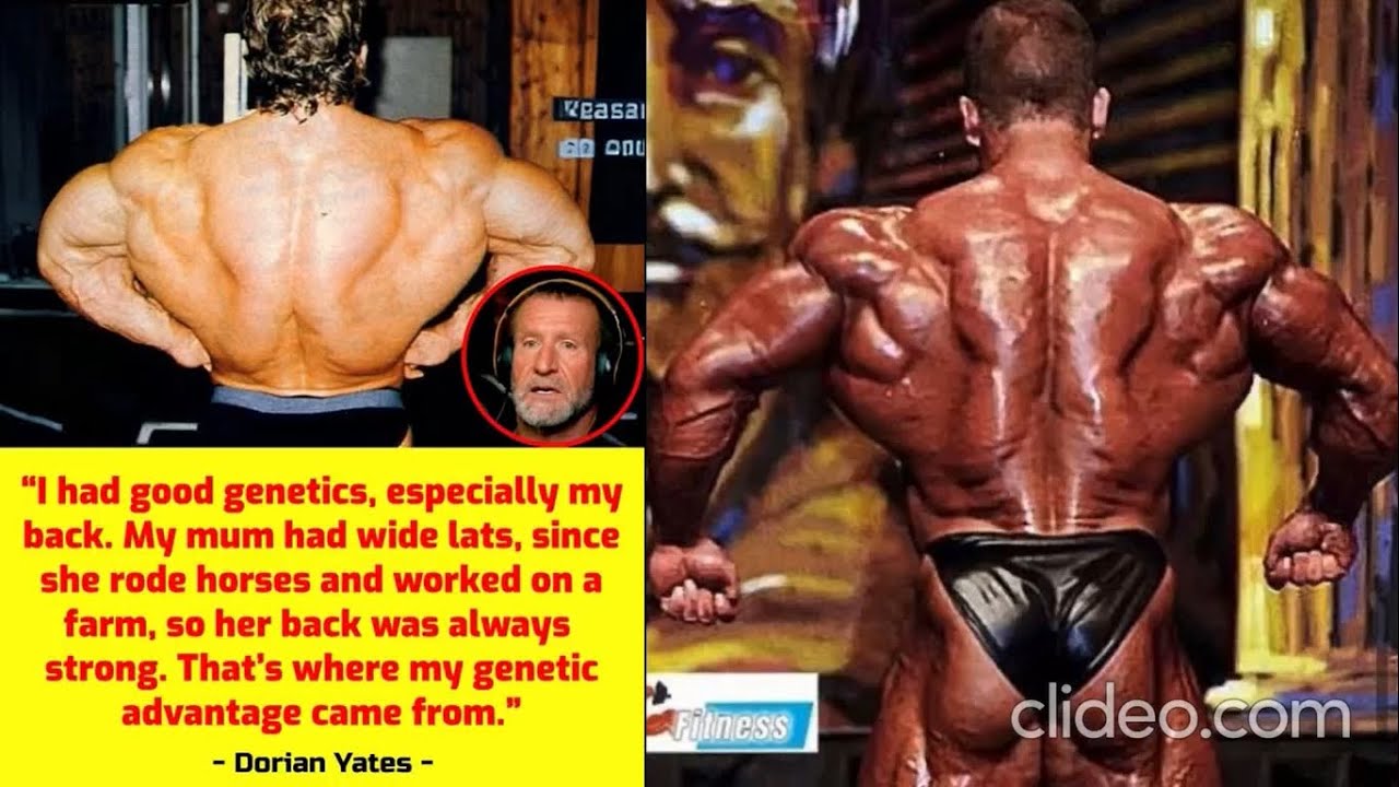 Dorian Yates Says His Mom’s Genetics Built THE Greatest Back in Bodybuilding