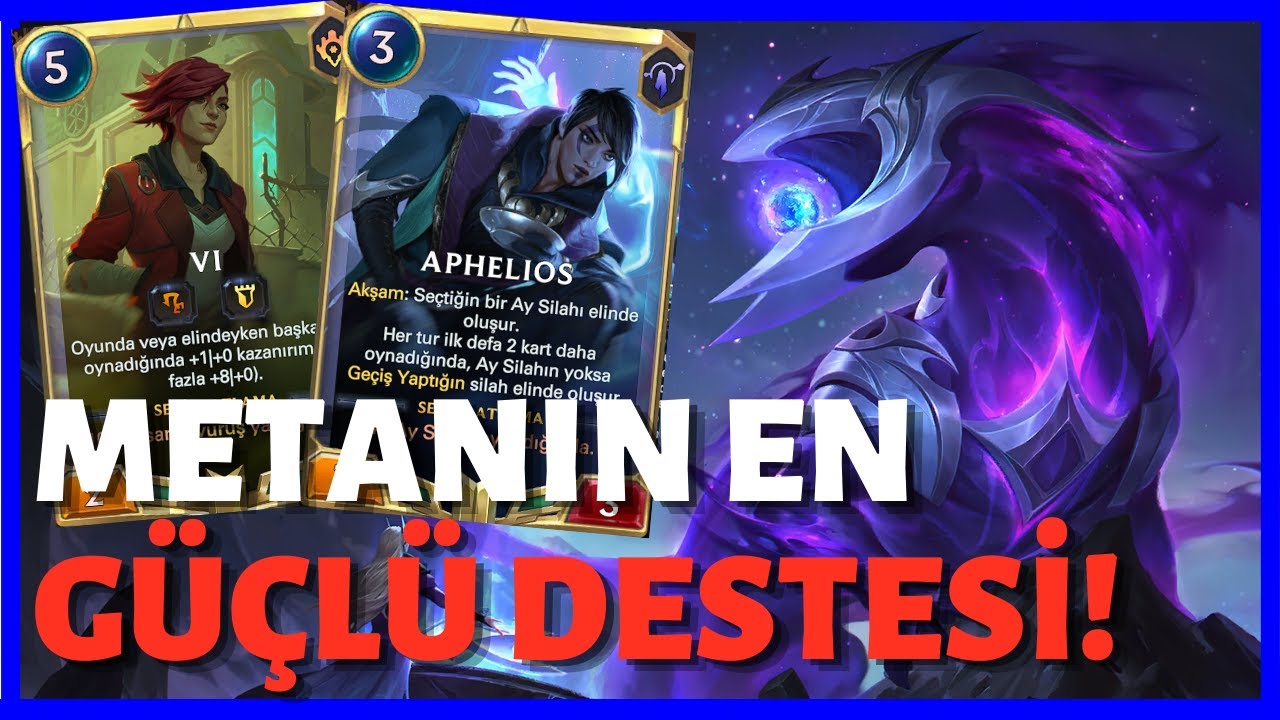 NERFLENMEDEN IŞIK SARMALI İLE YOK EDİN! Zoe/Apheliso/Vi MidRange Destesi [Legends of Runeterra]