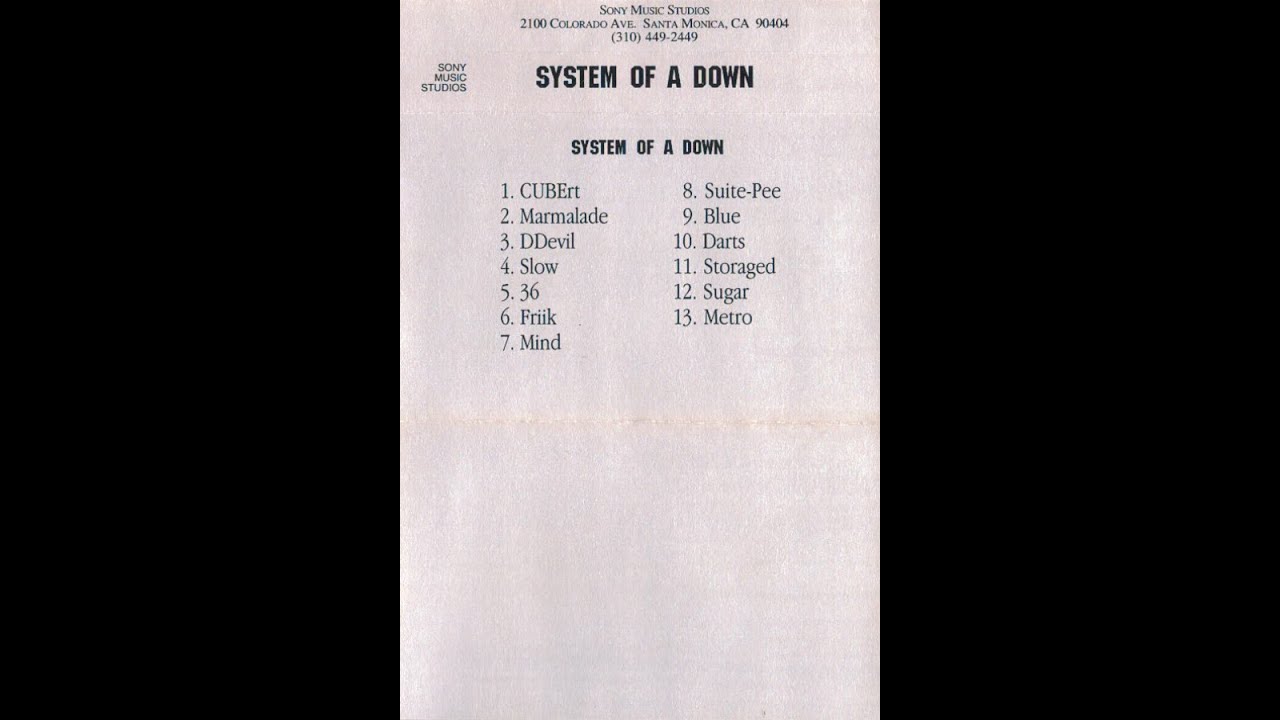 System of a Down - Blue (Remastered)