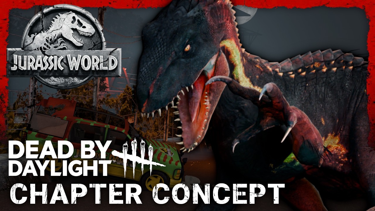 Dead by Daylight | Jurassic World Chapter Concept | Lobby & Animations