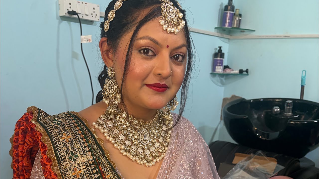 Salon work and full day, Makeup