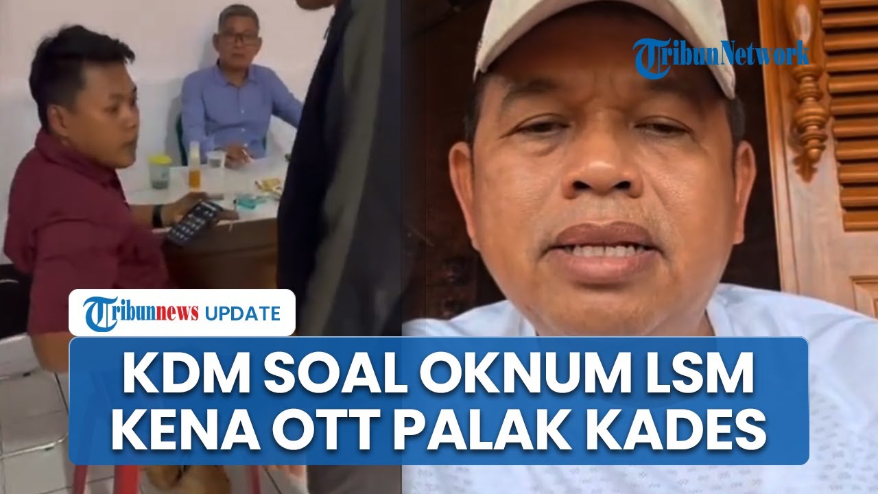 Respons Dedi Mulyadi soal Oknum LSM Terjaring OTT gegara Peras Belasan Kepala Desa di Subang