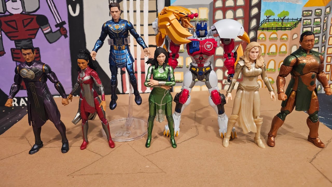 Eternals VS Transformers Ultimate Stopmotion(Remaster)