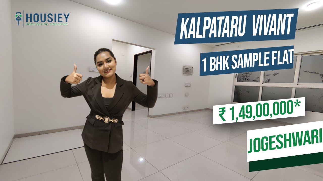 Kalpataru Vivant JVLR | 1 BHK Sample Flat Tour | Kalpataru Jogeshwari East