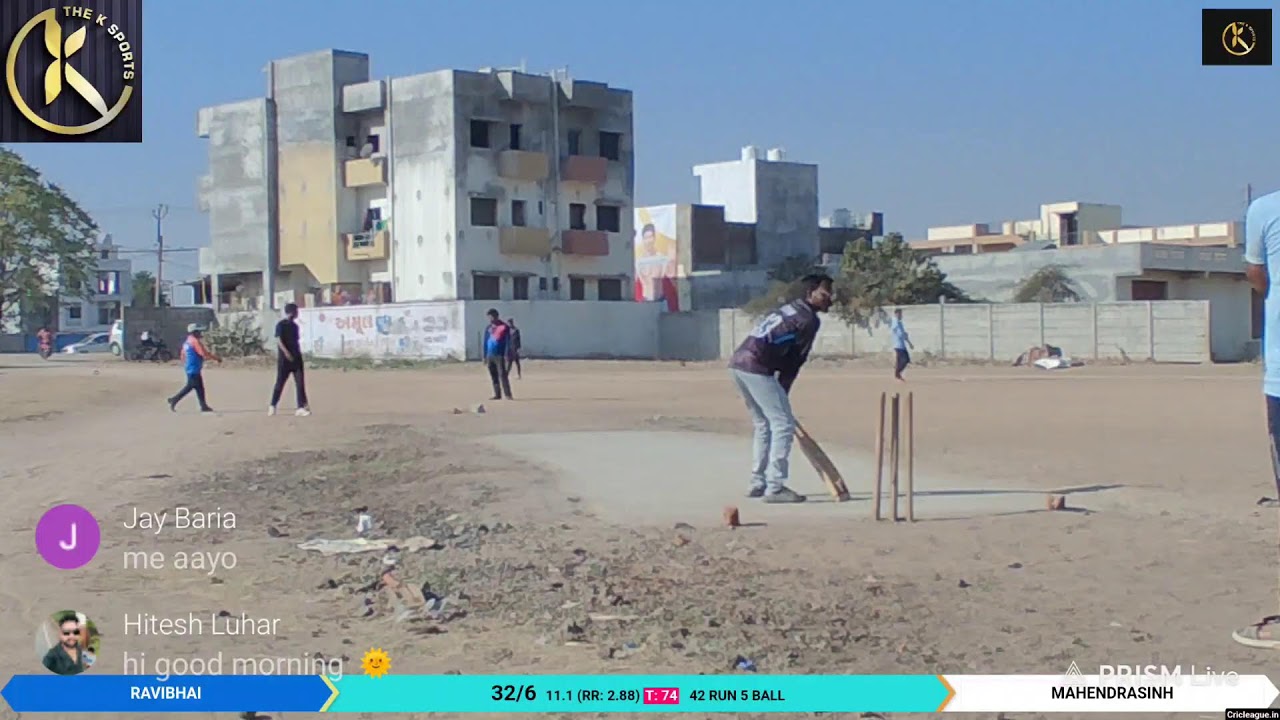 Mahendrasinh vs Ravibhai - The K Sports Official Live Streaming