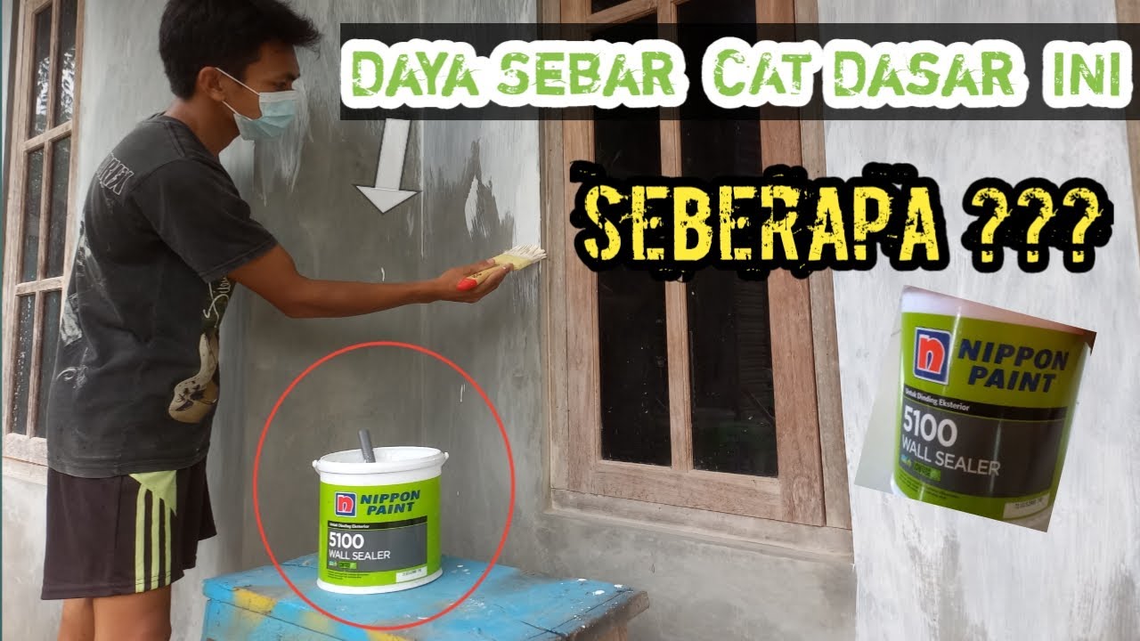 Cat Dasar / Alkali sealer ini seberapa daya sebarnya...mari cari tahu ????