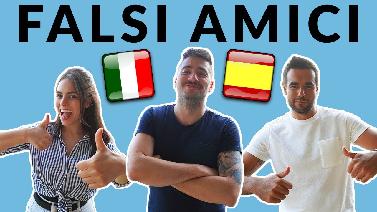 ATTENZIONE ⚠⚠⚠ FALSI AMICI tra ITALIANO e SPAGNOLO (with SUBS)