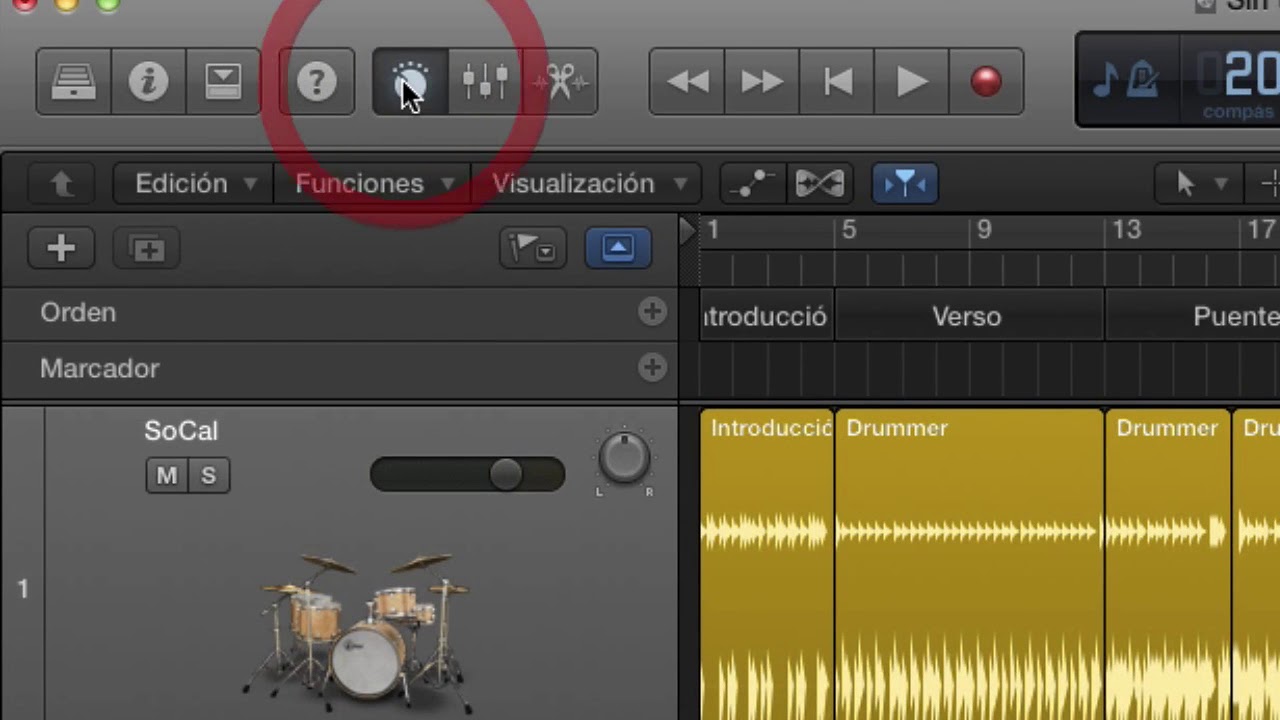 Tutorial Logic Pro X: Drummer (Baterías), configuraciones y arreglos |  | UPV