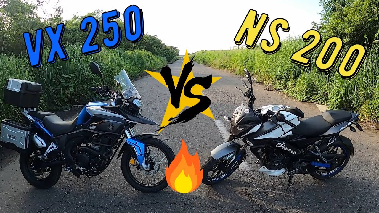 Vx250 Vs PULSAR Ns200, ASOMBROSO