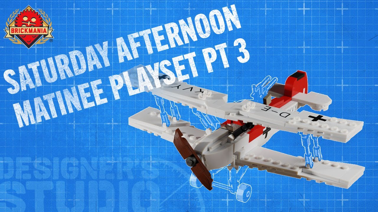 Saturday Afternoon Matinee Playset Part 3 - Brickmania Designers Studio