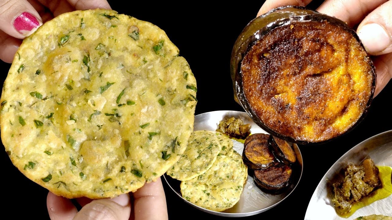 सब्जी की छुट्टी! मेथी मसाला पूरी और बैंगन भाजा 🍆 Instant Masala Puri & Baingan Bhaja Recipe