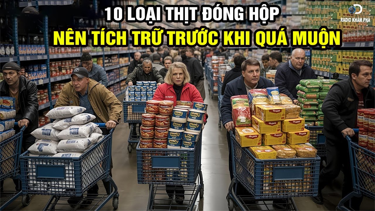 10 loại thịt đóng hộp tốt nhất nên tích trữ trước khi quá muộn