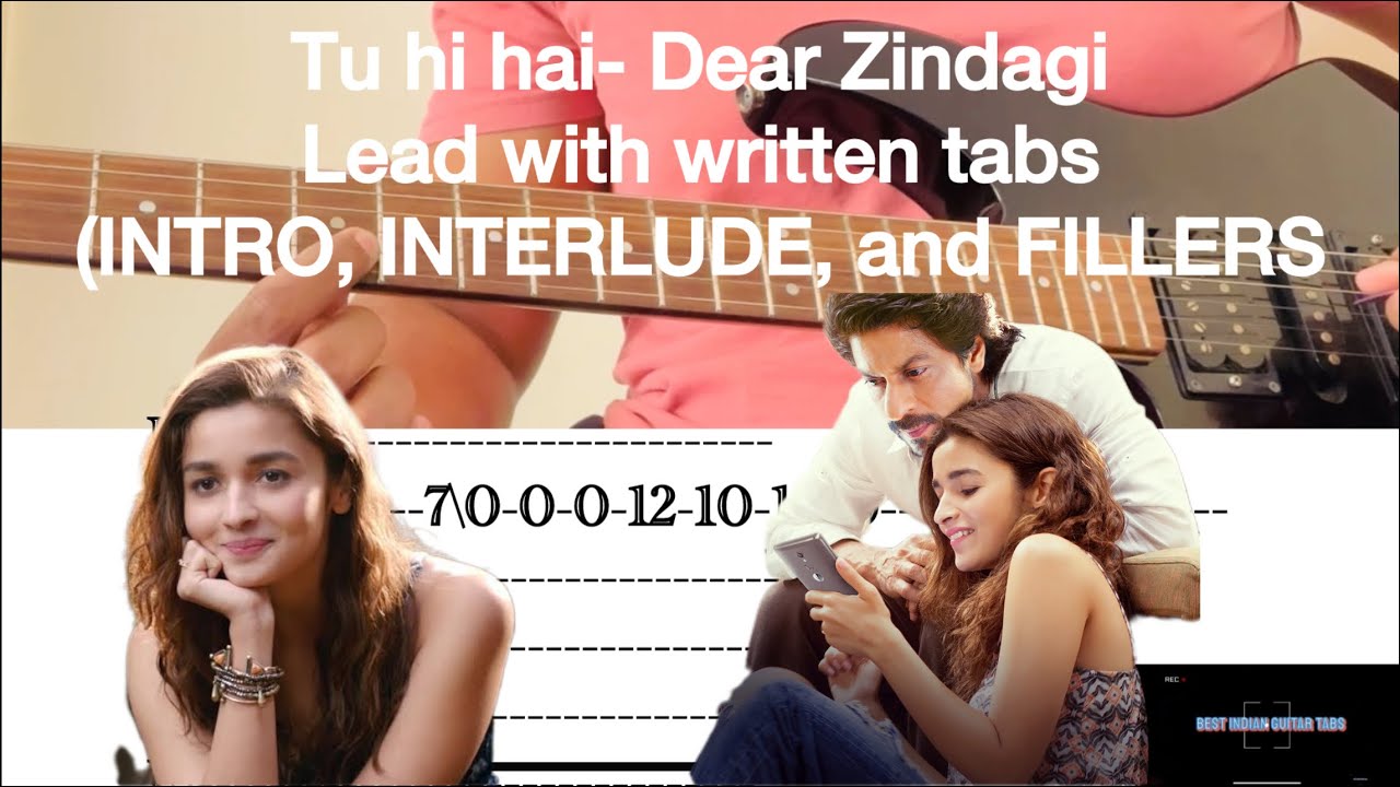 Impress Your Valentine with Tu Hi Hai! Guitar Tabs Tutorial | Intro, Interlude & Fillers 🎸❤️