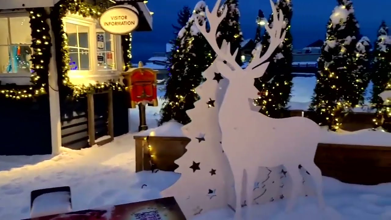 Xороший добрый рoлик о CANADA  Blue Mountain (Голубая гора) 170 km from TORONTO