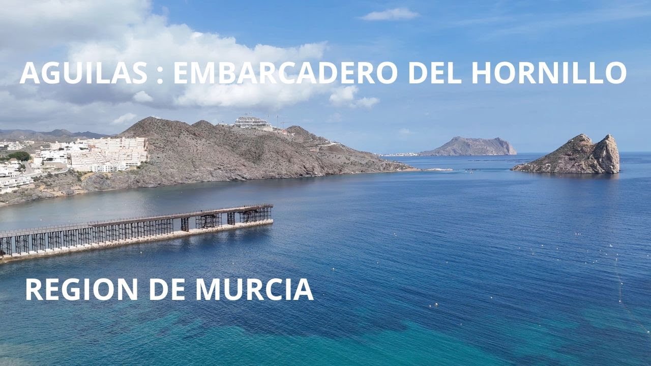 Vol en Drone DJI mini 4 Pro de L'Embarcadero del Hornillo à Aguilas, région de Murcia