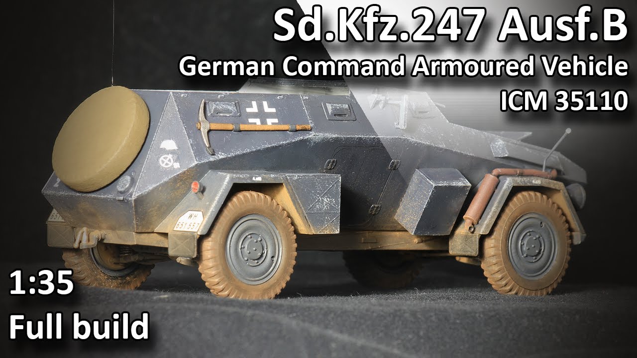 Sd.Kfz. 247 Ausf.B ICM 1:35 ICM № 35110 Full Build