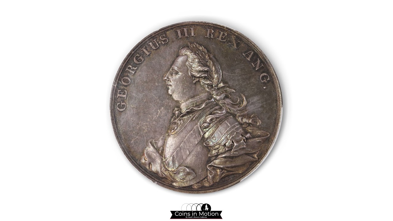 Historic 1781 British Resentment Medal, Betts-584, Offered in the E Pluribus Unum Collection in 2021