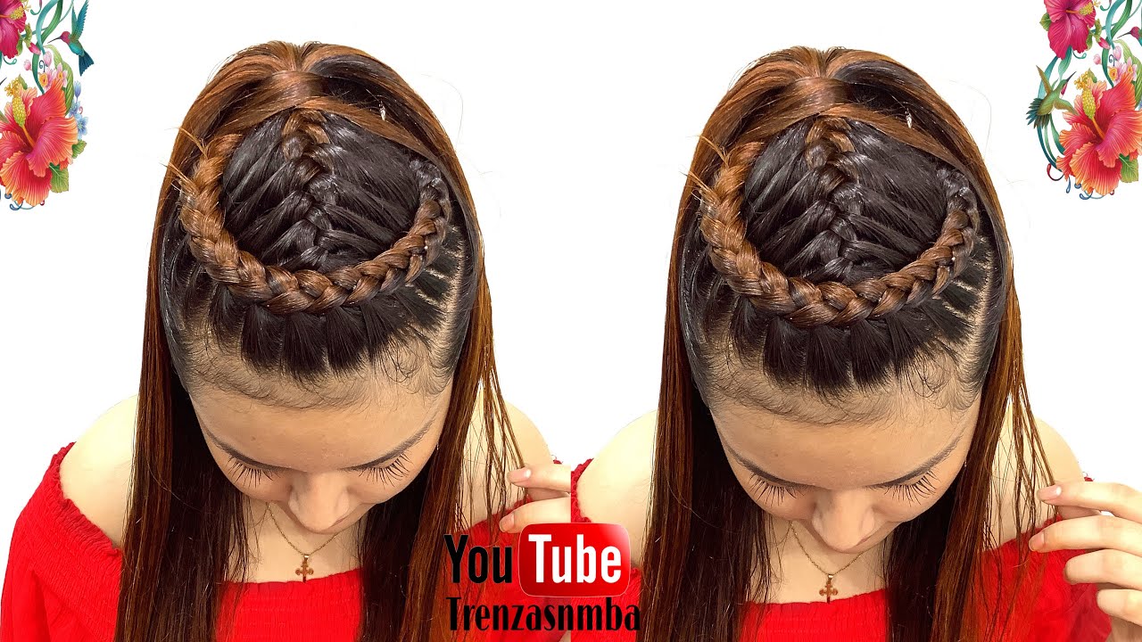 HERMOSO PEINADO EN TRENZA FÁCIL | PEINADO PARA NIÑA | TRENZAS NMBA