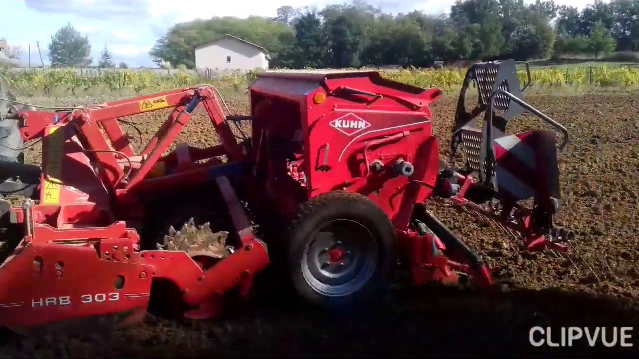 Préparation des terres et semis d'orge et de blé 2019