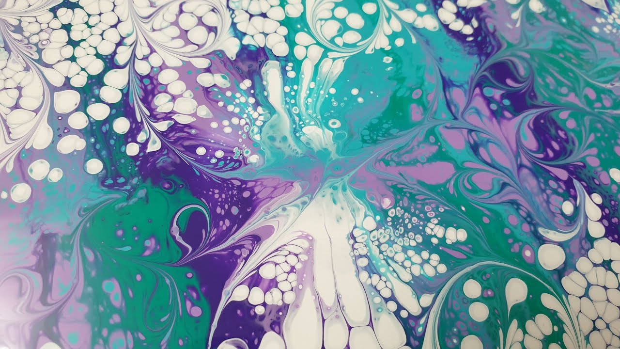LIVE - Acrylic Pouring Swipe. ENJOY xx