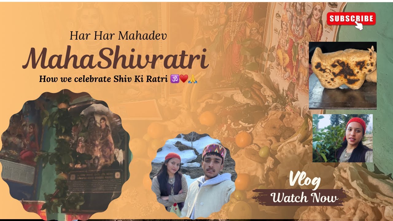 Maha Shivratri vlog | How we celebrate Shiv Ki Ratri 🙏♥️🕉️| Har Har Mahadev 