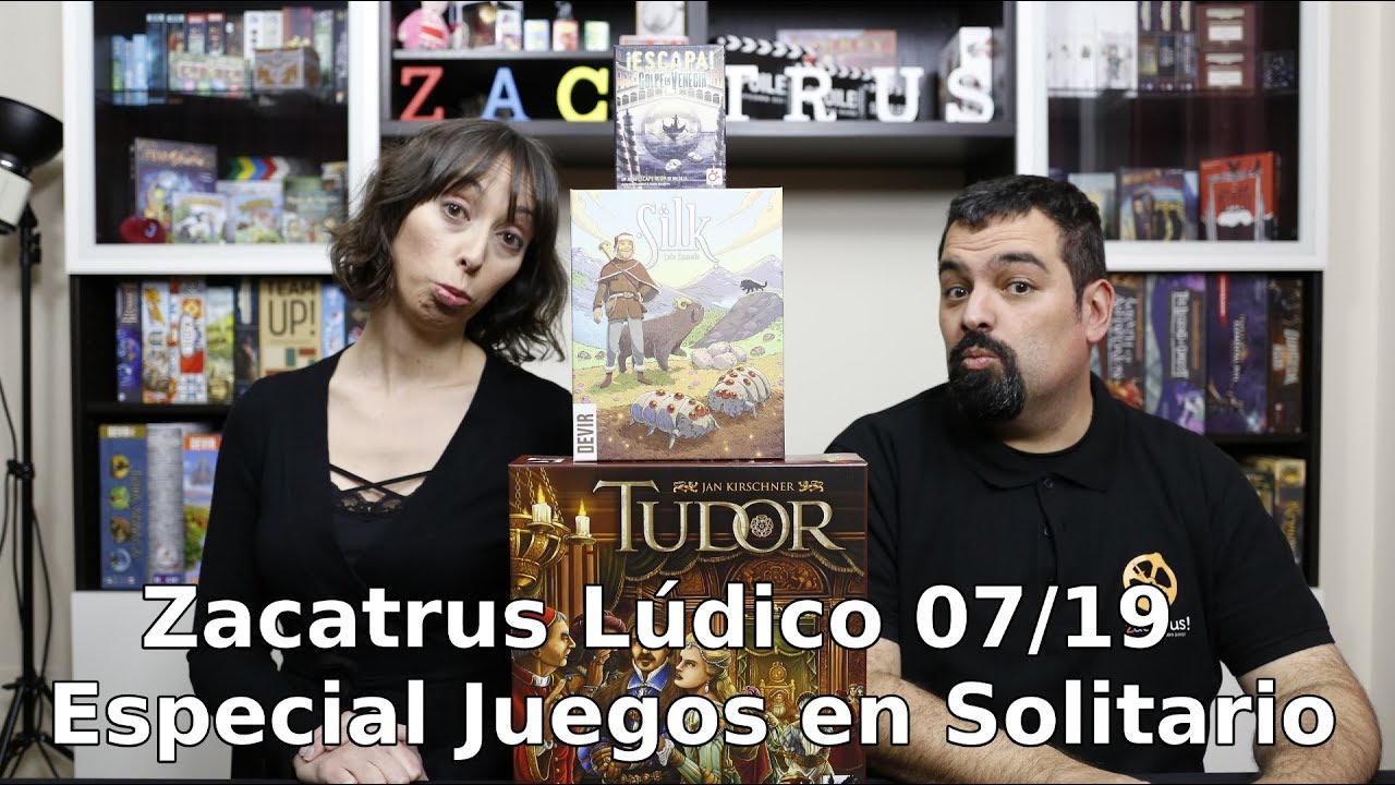 Novedades de juegos de mesa - Especial juegos en solitario - Zacatrus Lúdico 07/19