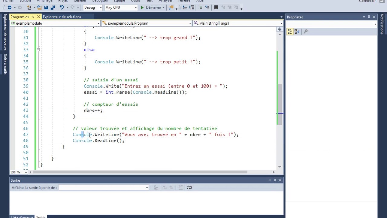 Bases de la programmation n&deg;43 - modules : premier exemple
