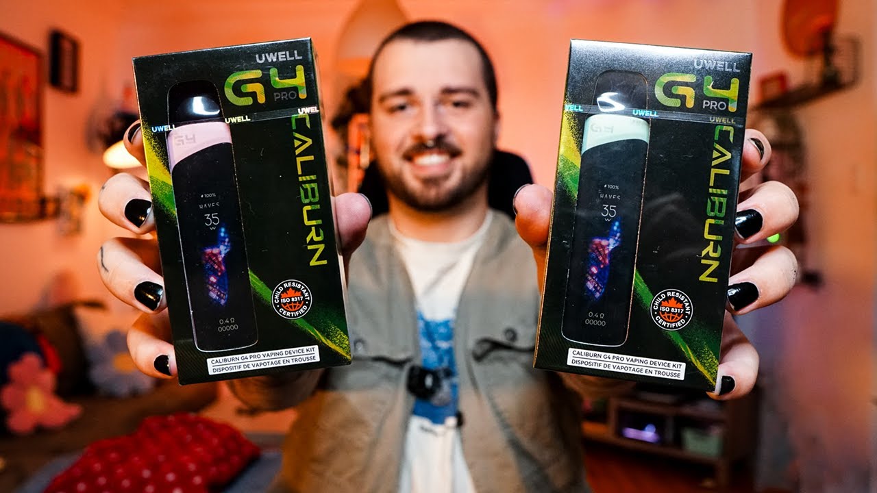 Touchscreen Pod System Review (Uwell Caliburn G4 Pro)