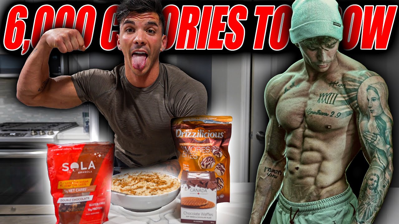 THINGS ARE GETTING SERIOUS - 6,000 CALORIE DAY OF EATING !