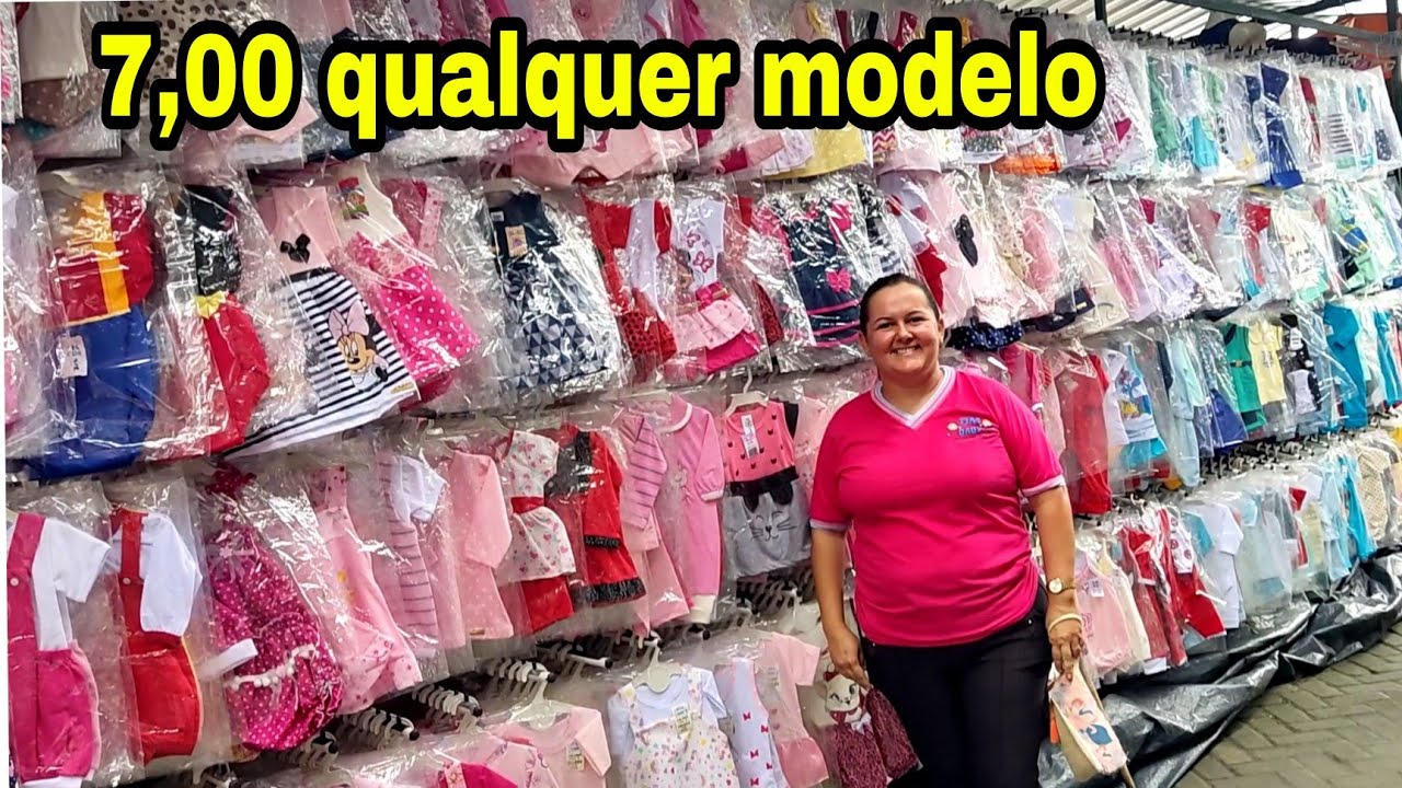 FEIRA DA SULANCA DE CARUARU FABRICANTE DE ROUPAS DE BEBÊ A PARTIR DE 2,00