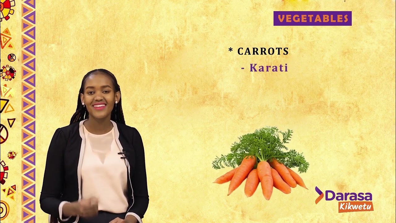 Learn names of Common Vegetables in Gikuyu | Kikuyu | Darasa kikwetu