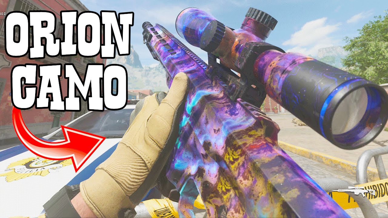 MW2 - ORION CAMO ON EVERY GUN (MAX WEAPON MASTERY CAMO)