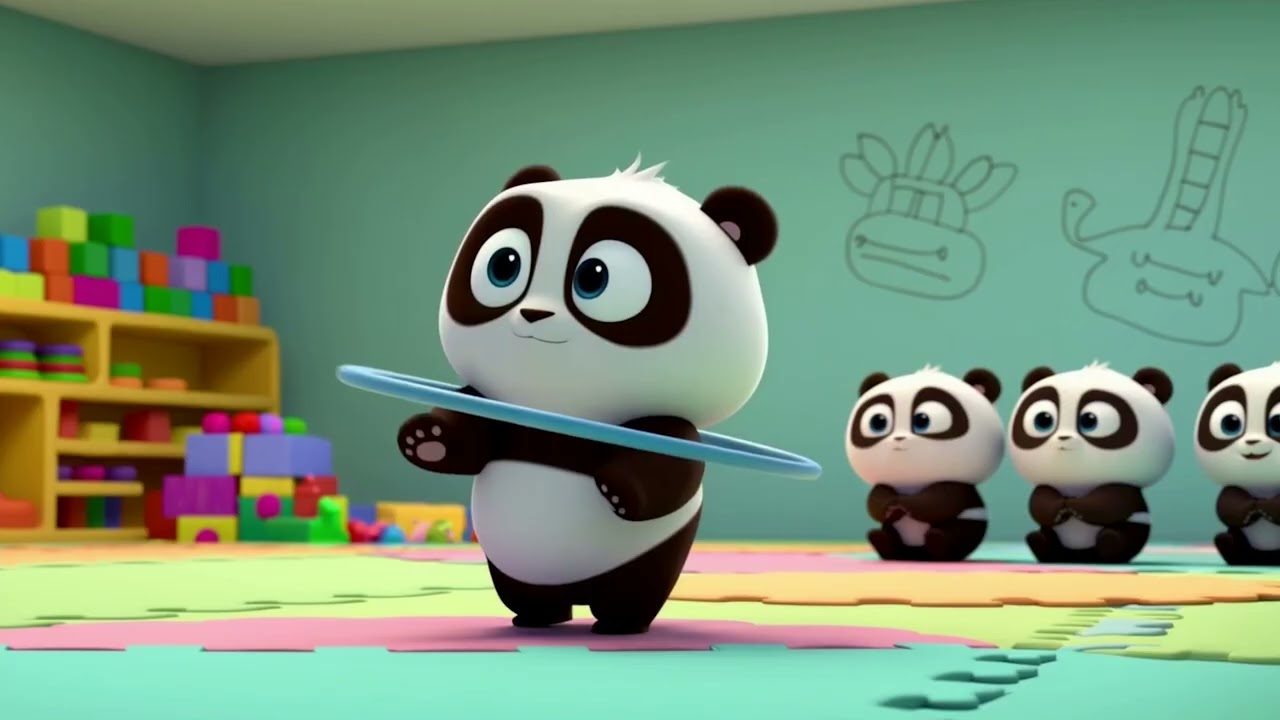 🐼 Hulahop, hulahop – vesela pjesmica 🎶