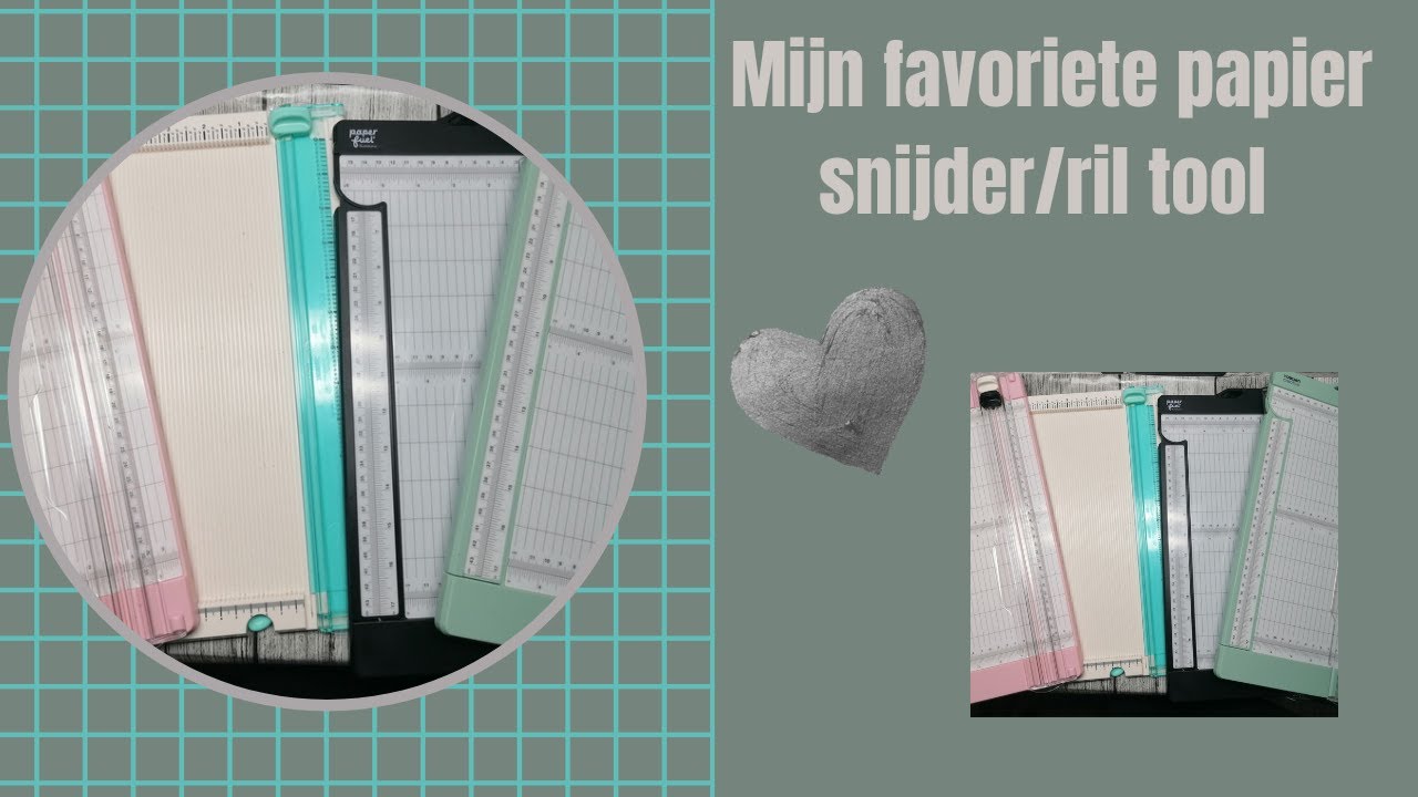 👍 mijn favoriete snij/ril tool/combo👍