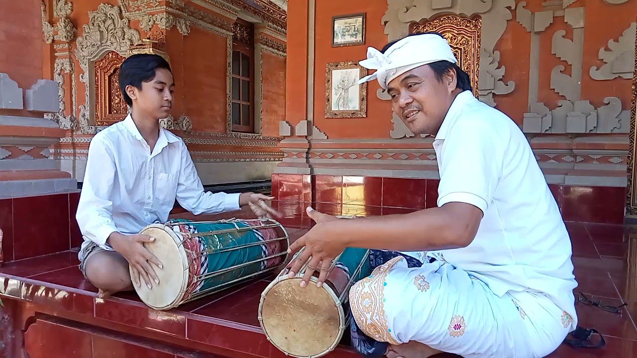 cara mudah belajar kendang krumpungan bali.