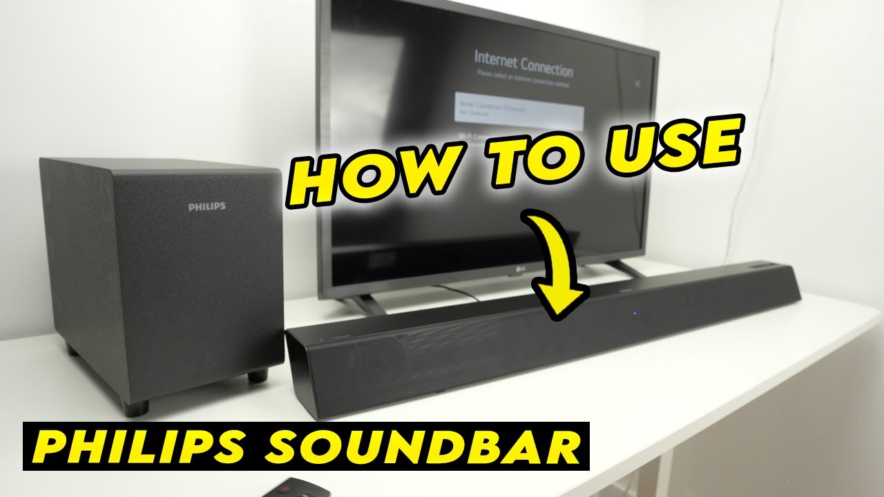 How to Use Your Philips Soundbar - All Features Explained