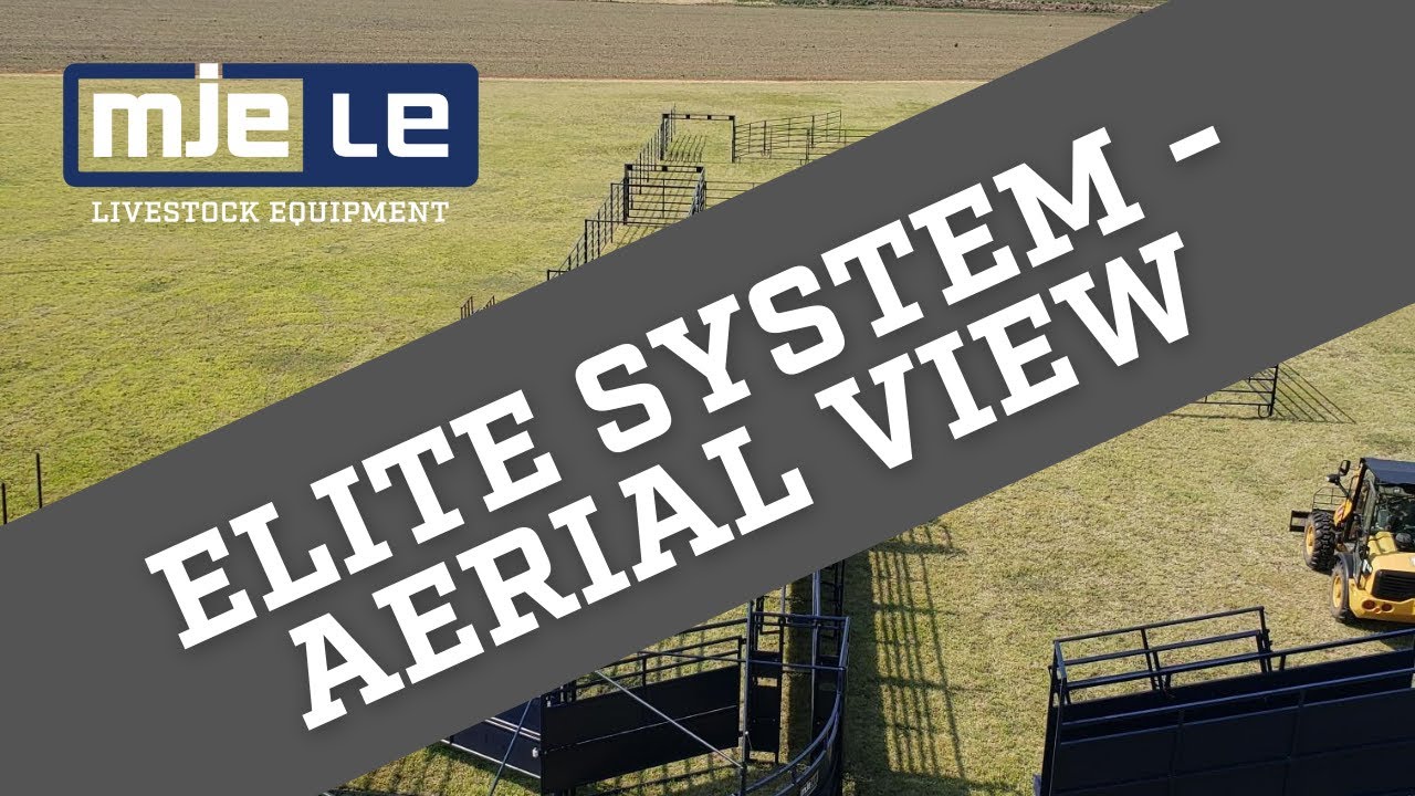 MJE LE Cattle Elite Cattle System - Aerial View