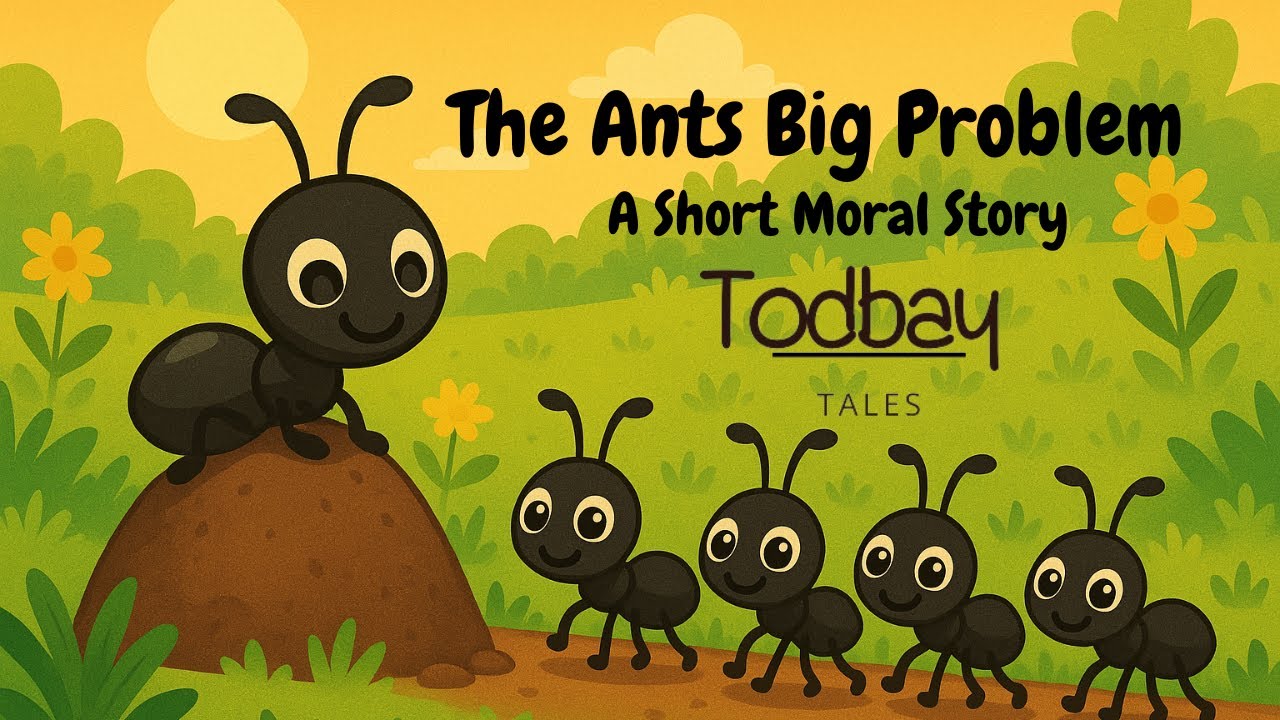 Never Give Up - The Ants Big Problem | A Short Moral Story