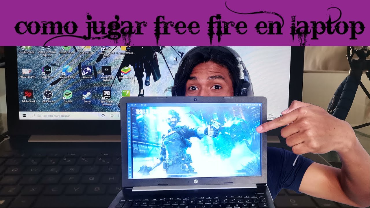 💗 Como jugar free fire en laptop o computadora por Primera Vez ✌