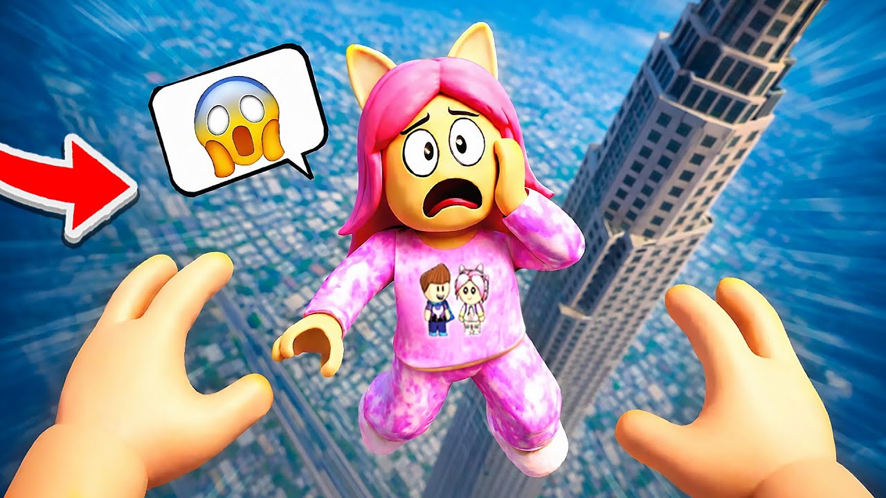 Am CAZUT de pe CEL MAI INALT TURN de METAL din Roblox!
