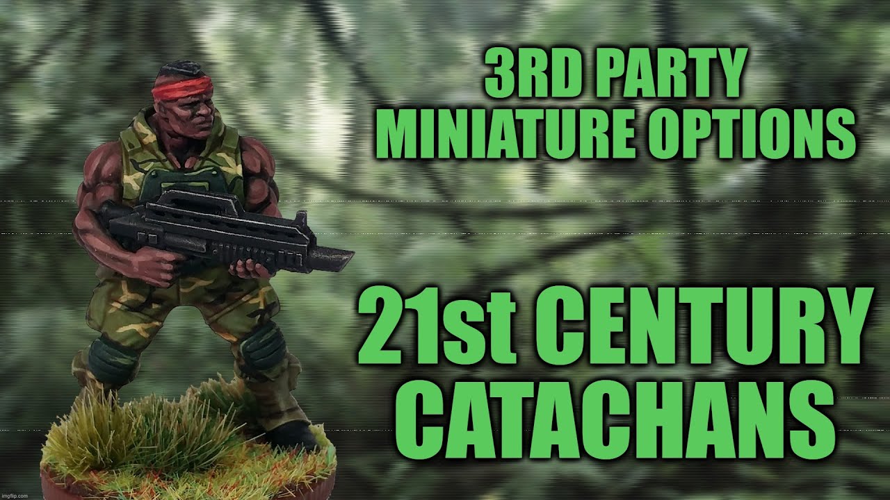 3D Printed Imperial Guard: Modern Solutions for Catachan Problems! [How I Paint Things]