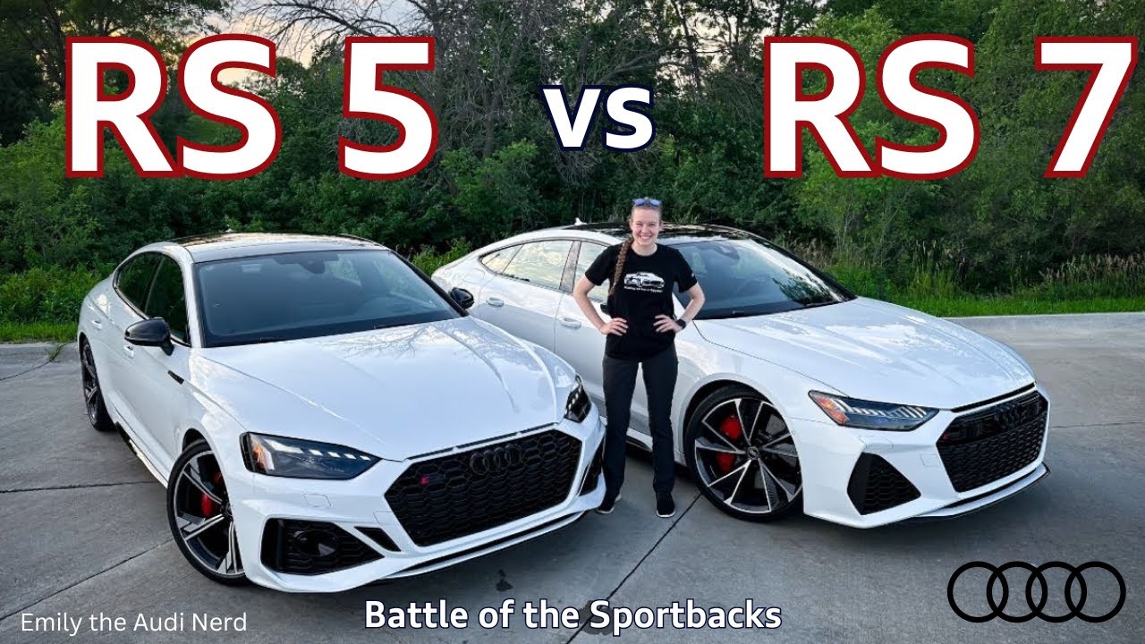 RS 5 против RS 7: битва лицом к лицу между RS Sportbacks