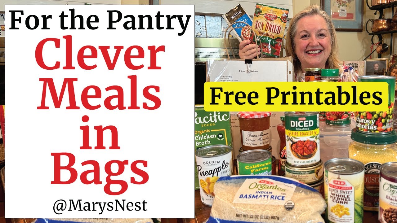 Meals in Bags and More - A Clever and Easy Way to Meal Plan