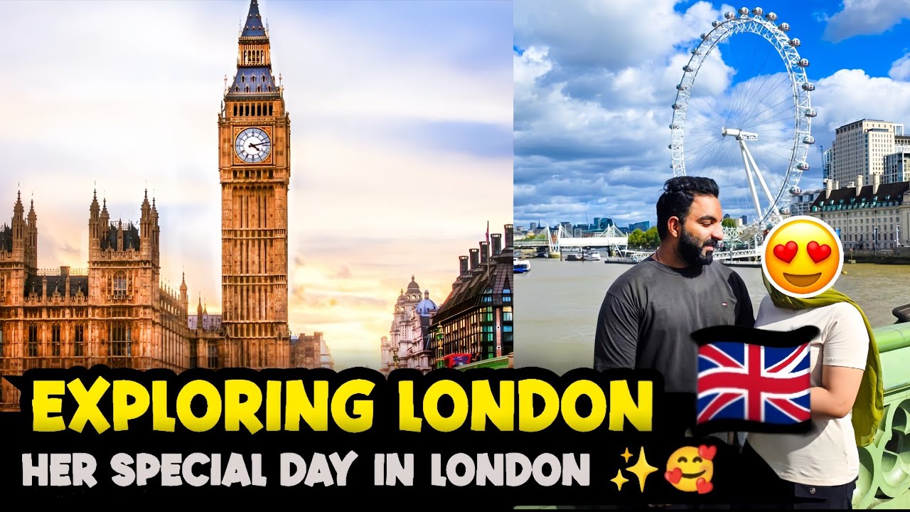 Exploring London on My Wife’s Birthday 🎂 | London Travel Vlog 2025 🇬🇧