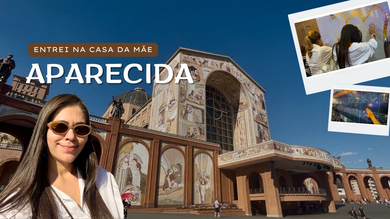 Minha visita no MAIOR Santuário MARIANO do MUNDO: Realizei um SONHO | Bora Tati