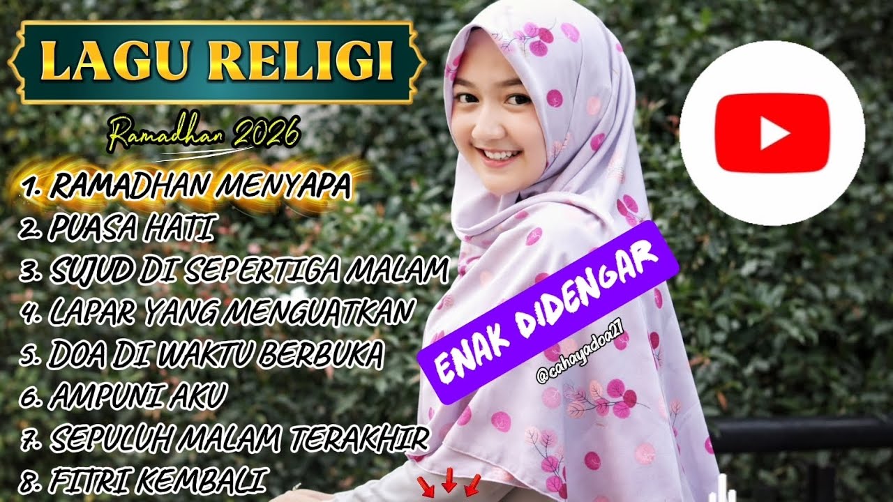 Di Bawah Cahaya Ramadan | Full Album Lagu Religi Puasa | Islamic Pop Calm