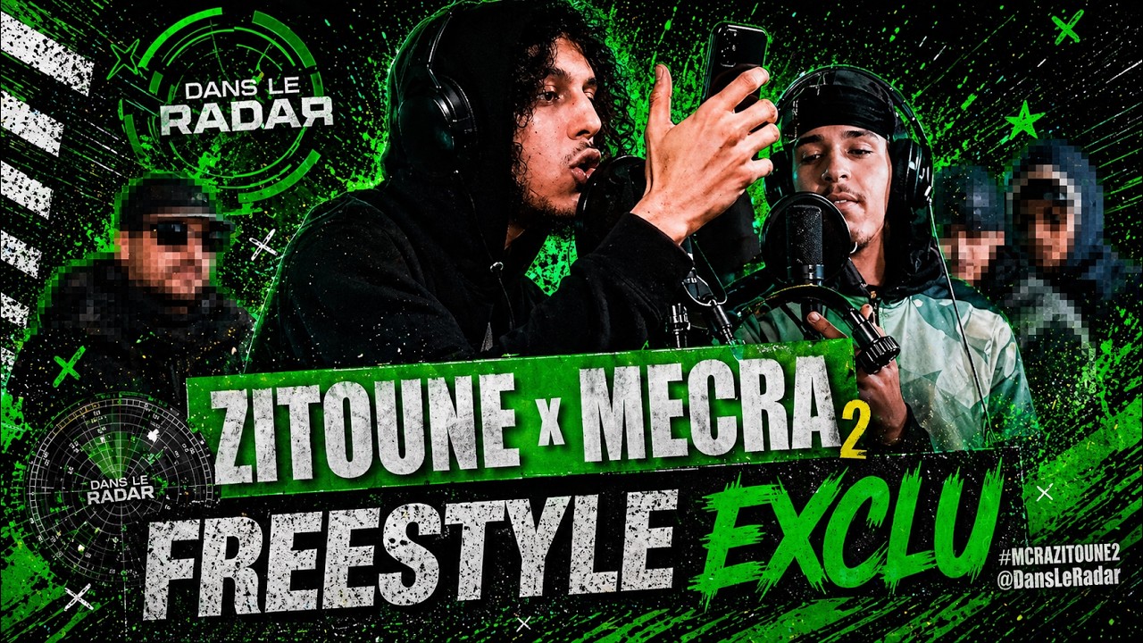 [EXCLU] ZITOUNE ft MECRA - FREESTYLE DLR #DansLeRadar